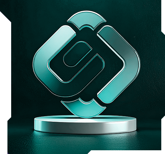 Troféu representando a excelência e confiança da e-Sistemas Inteligentes