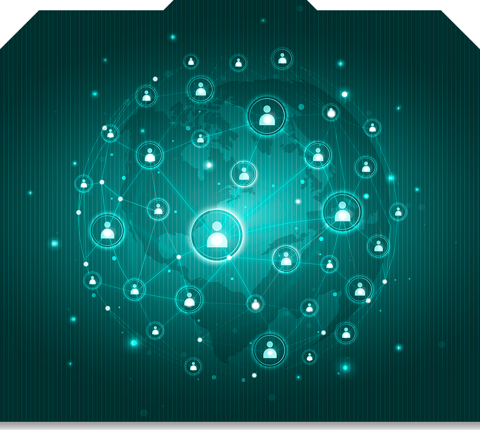 Ícone de rede e conexões